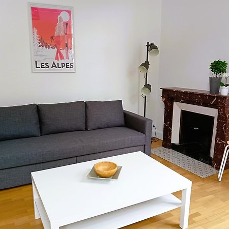 102 - Appart Renove Avec Grand Salon Et 1 Chambre - Tram Et Clinique Mutualiste A 1 Min Grenoble Extérieur photo