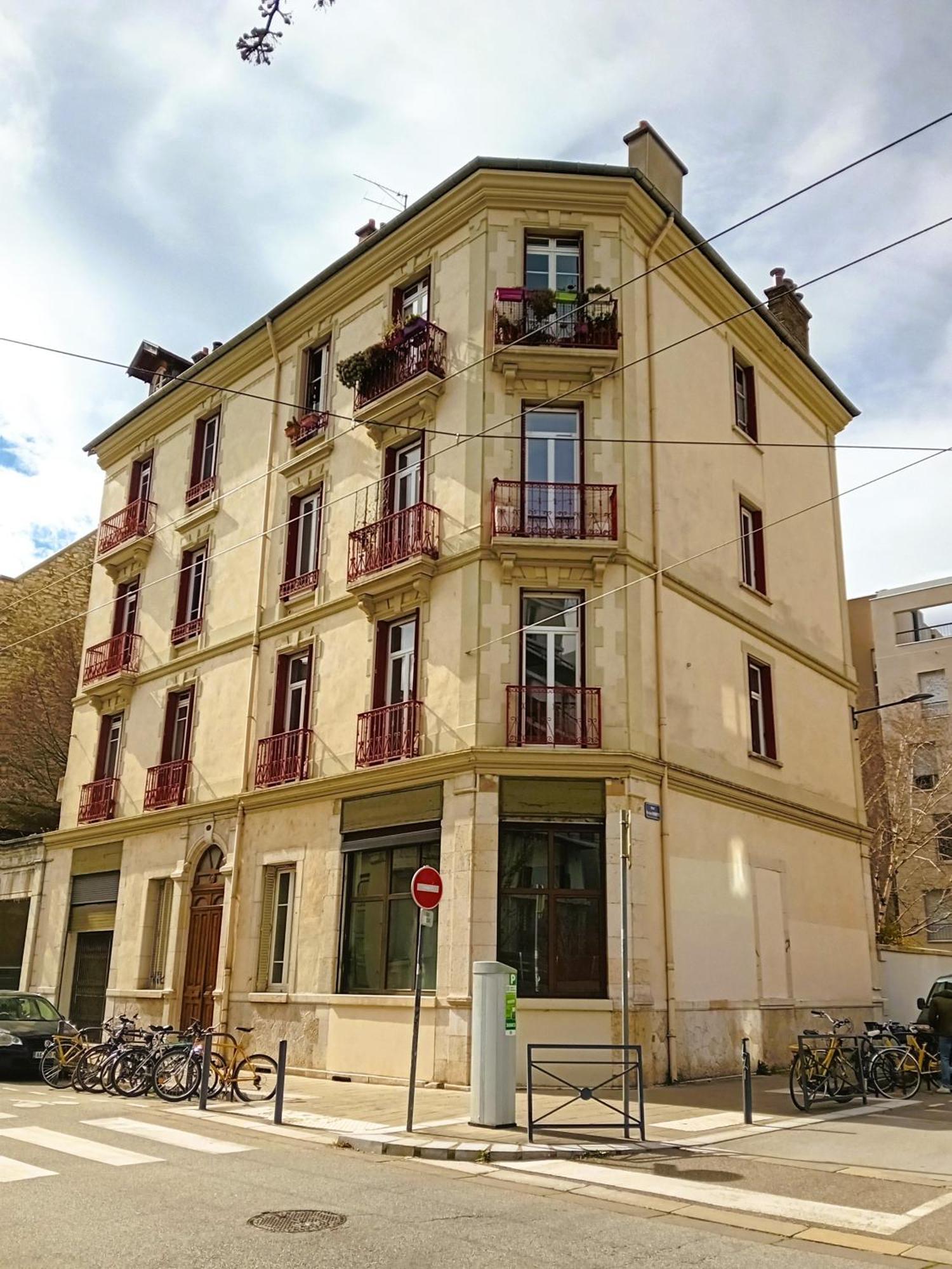 102 - Appart Renove Avec Grand Salon Et 1 Chambre - Tram Et Clinique Mutualiste A 1 Min Grenoble Extérieur photo